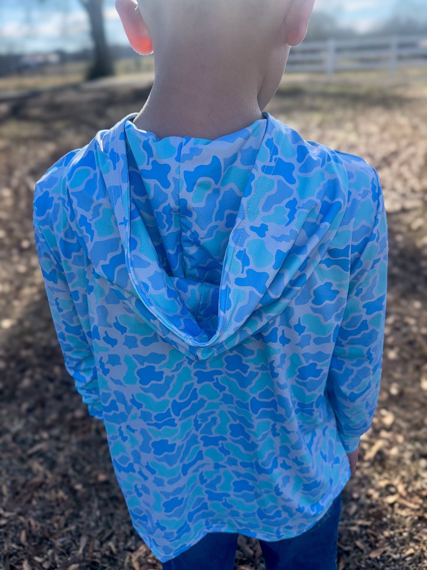 Coastal Camo Performance Hoodie