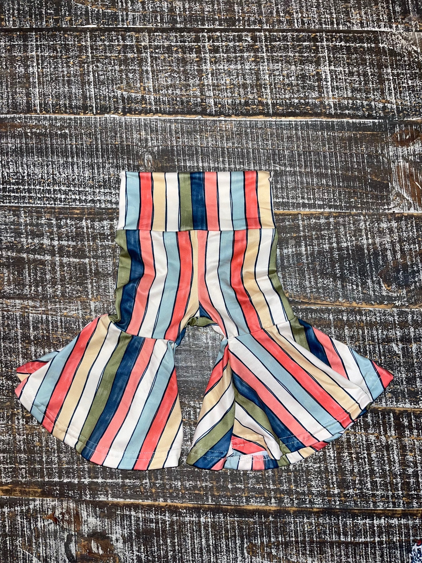 Stripe Bell Bottoms