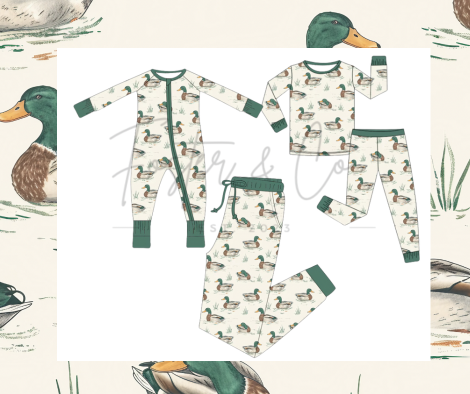 BAMBOO PREORDER-MALLARDS COLLECTION