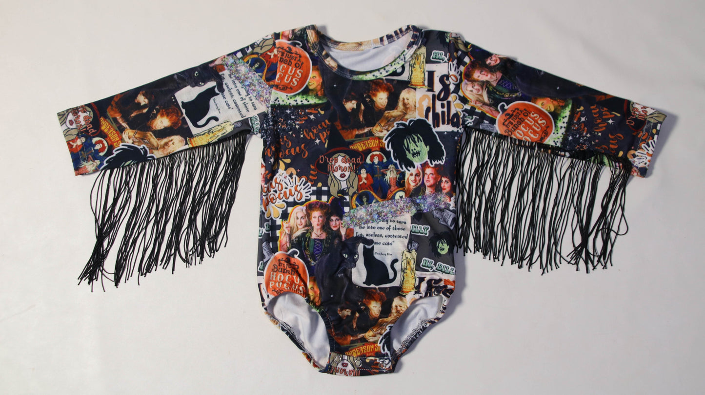 Hocus Pocus Fringe Leotard