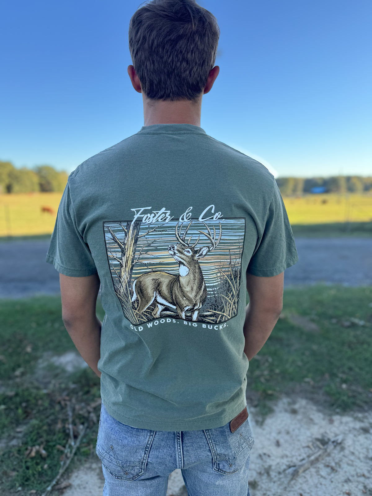 OLD WOODS, BIG BUCKS TEE