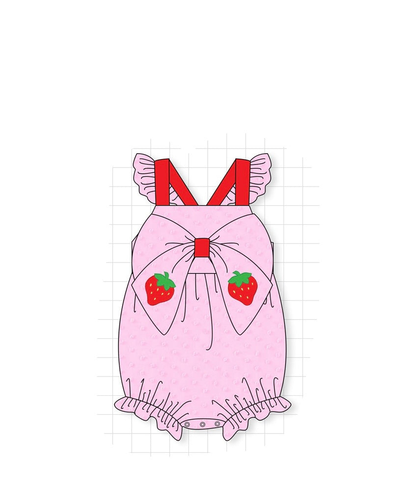 PO65 SWISS DOT STRAWBERRY COLLECTION