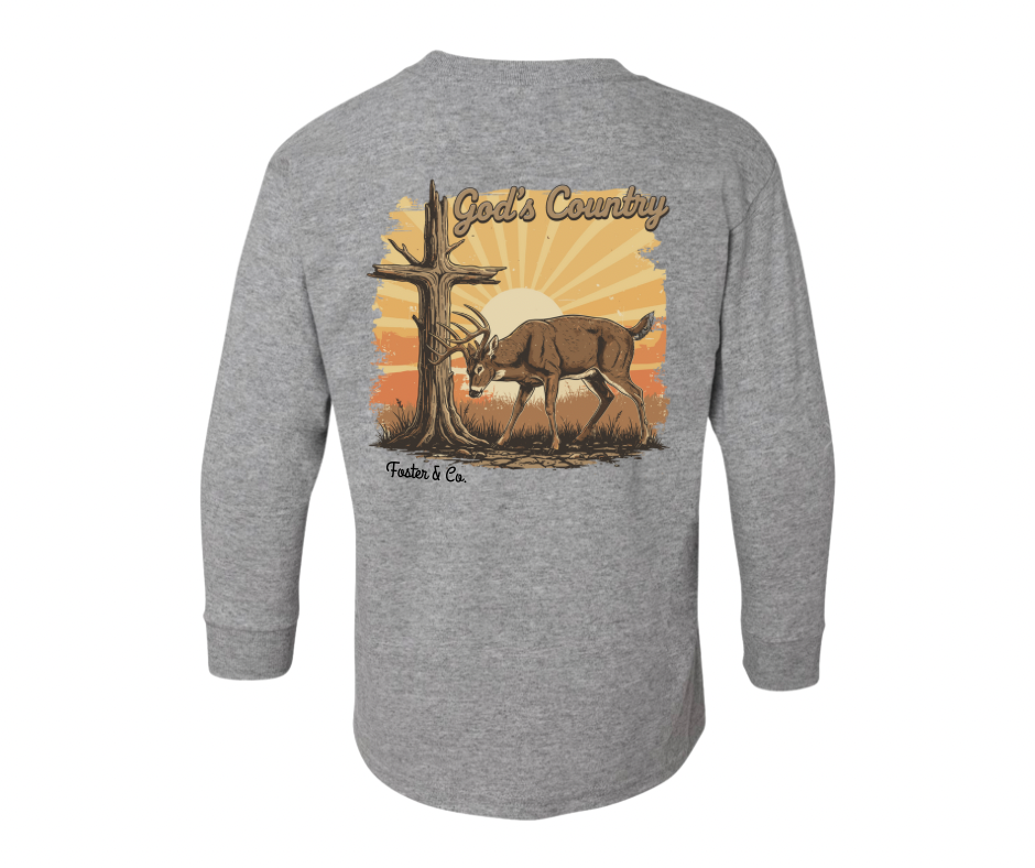 God’s Country | Long Sleeve Graphic T-Shirt