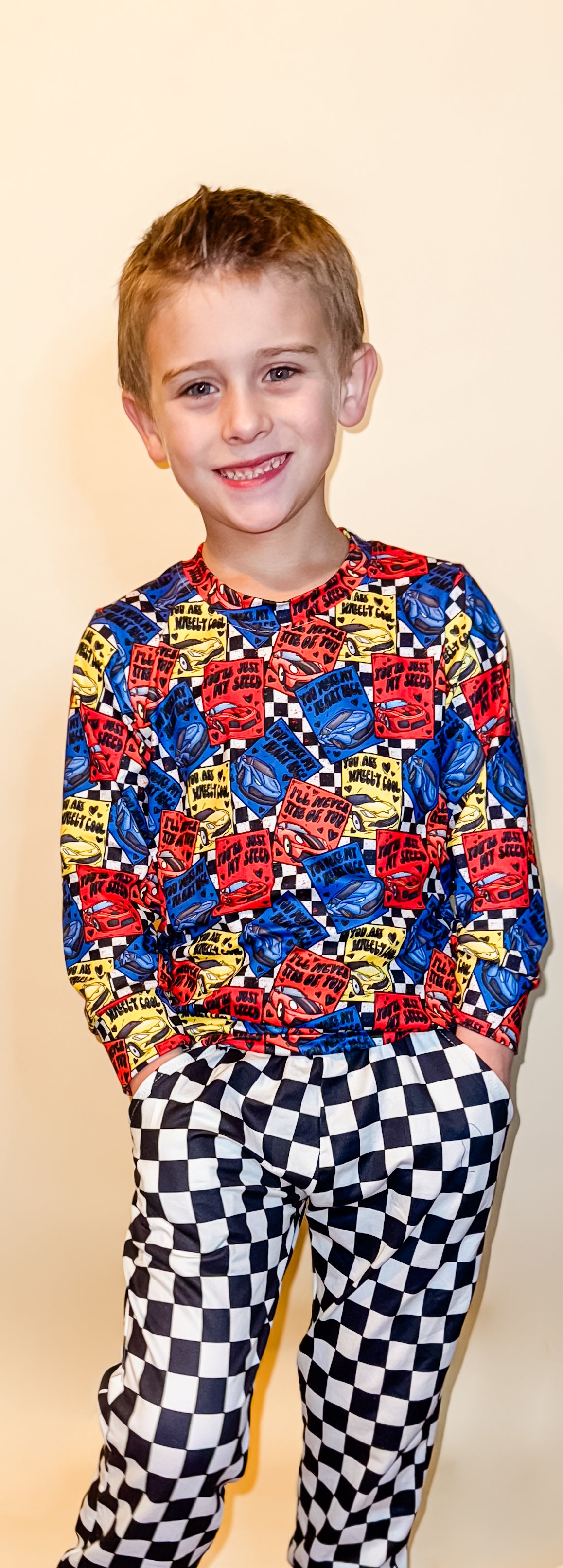 Hot Wheels V-Day Long Sleeve Top