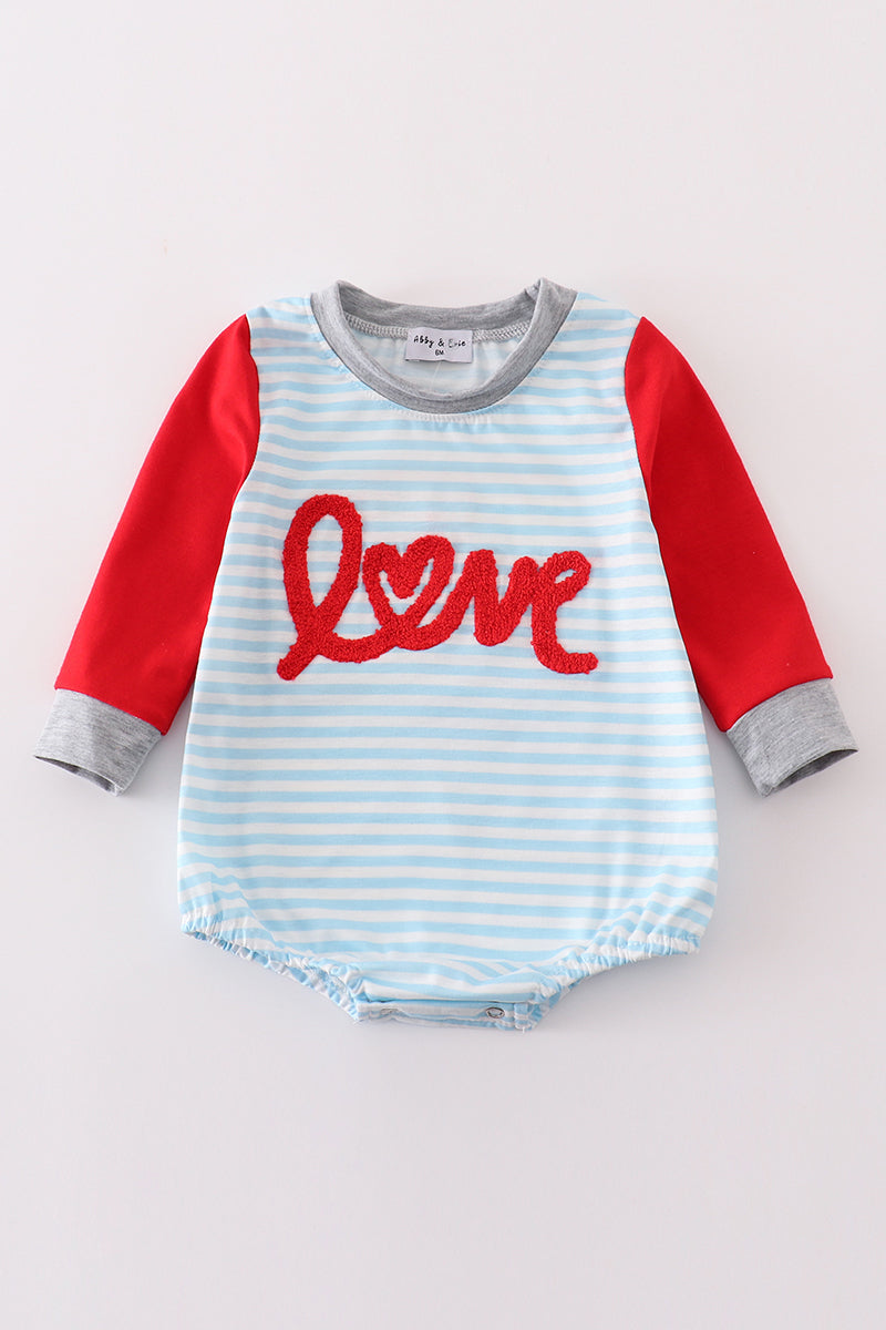 Boys French Knot Love Bubble