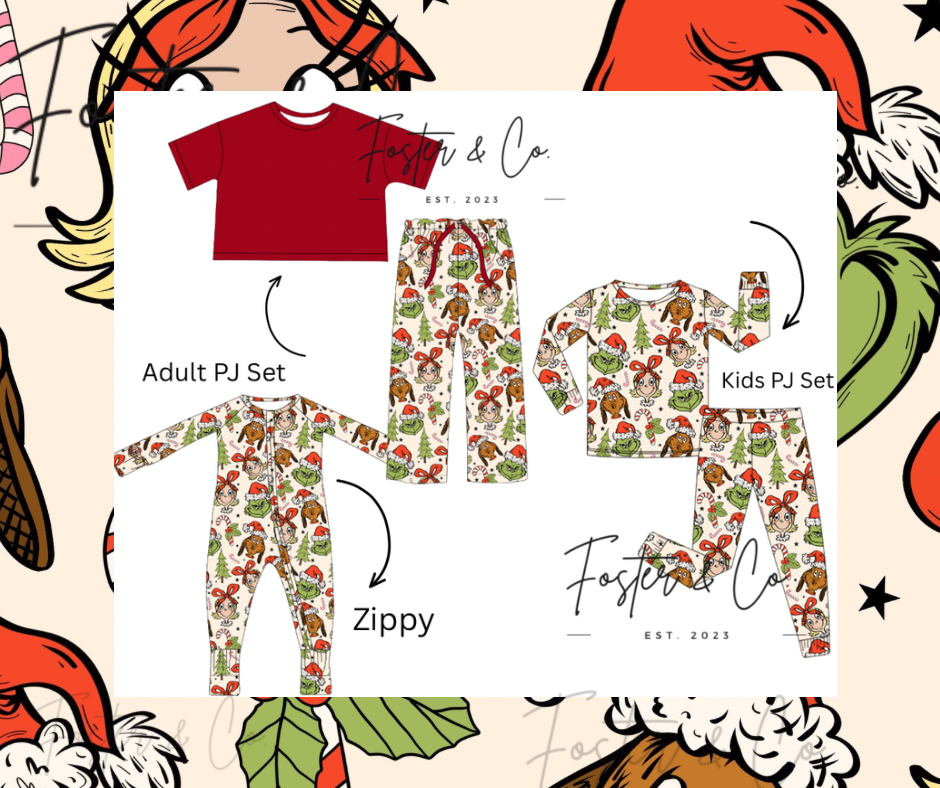 CHRISTMAS IN JULY BAMBOO PREORDER- MEAN ONE COLLECTION