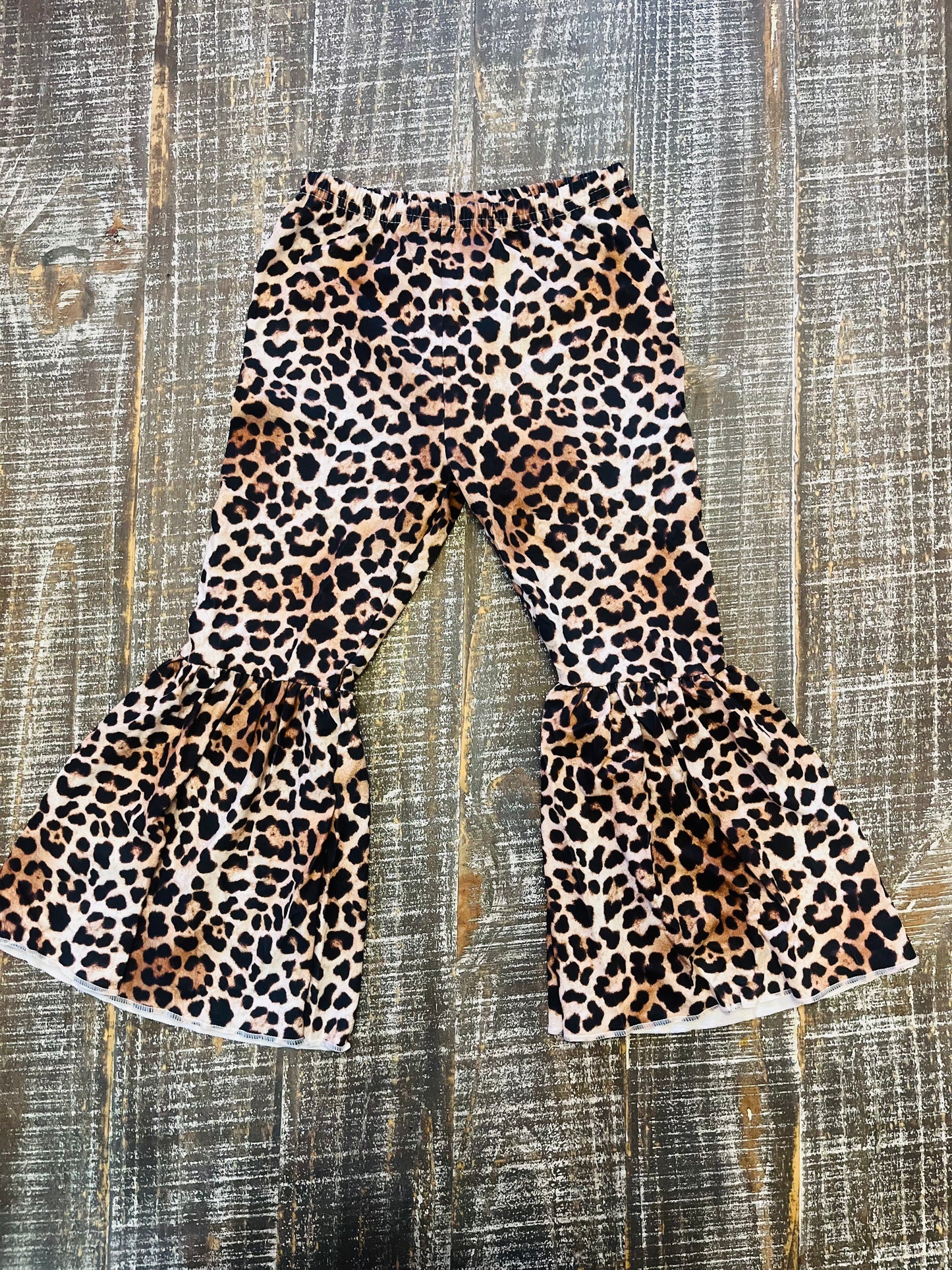 Leopard Print Bell Bottoms
