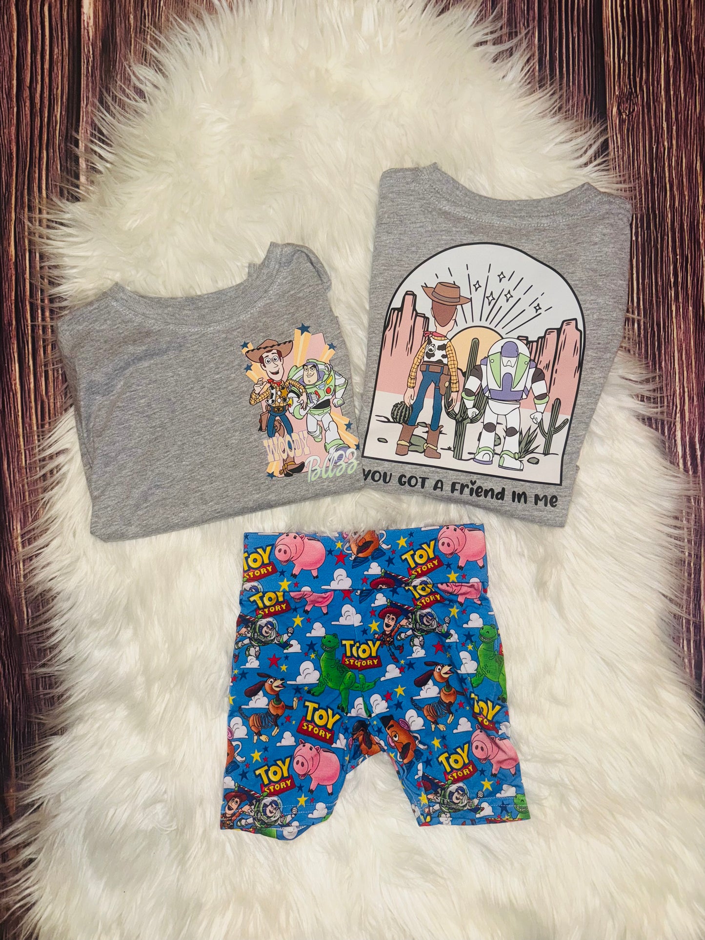 Story Friends Bamboo Biker Shorts