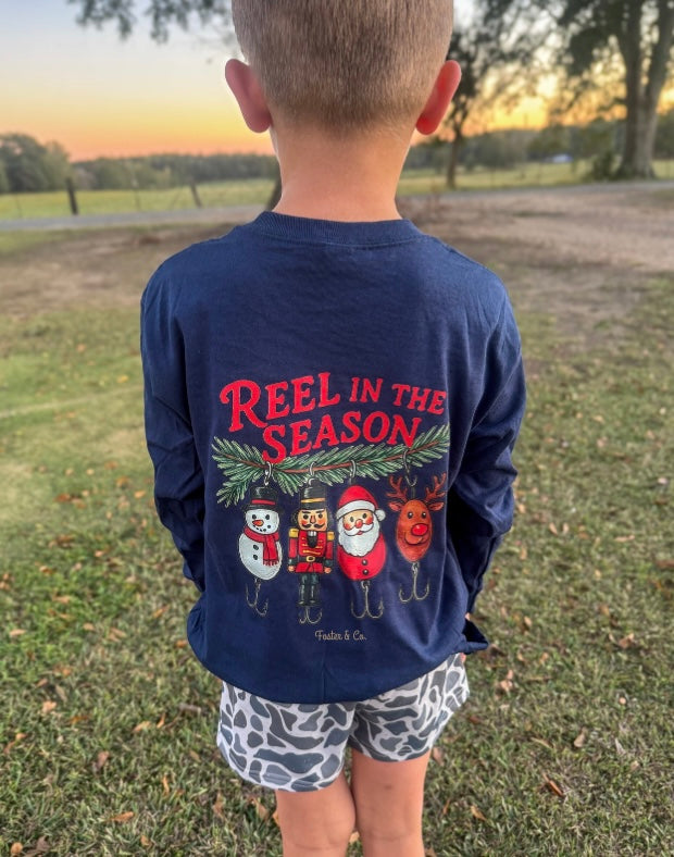 Reel In The Season | Long Sleeve Graphic T-Shirt