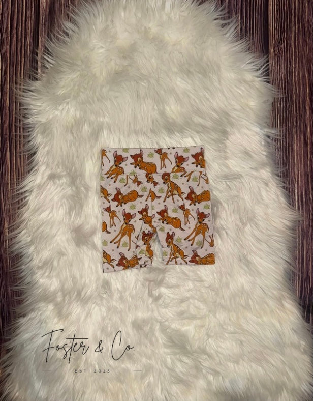 Fawn Bamboo Biker Shorts