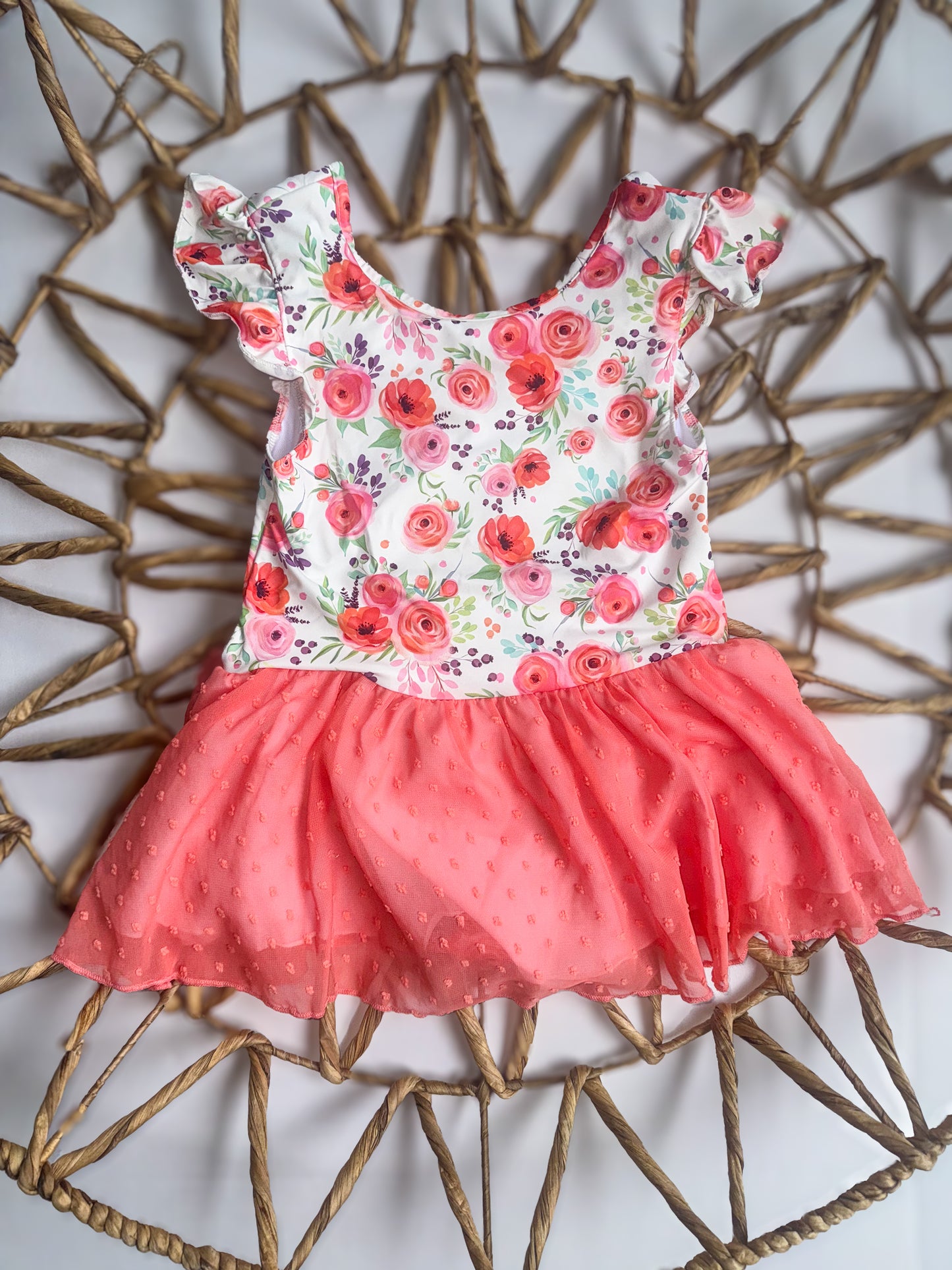 Floral Skirted Leo