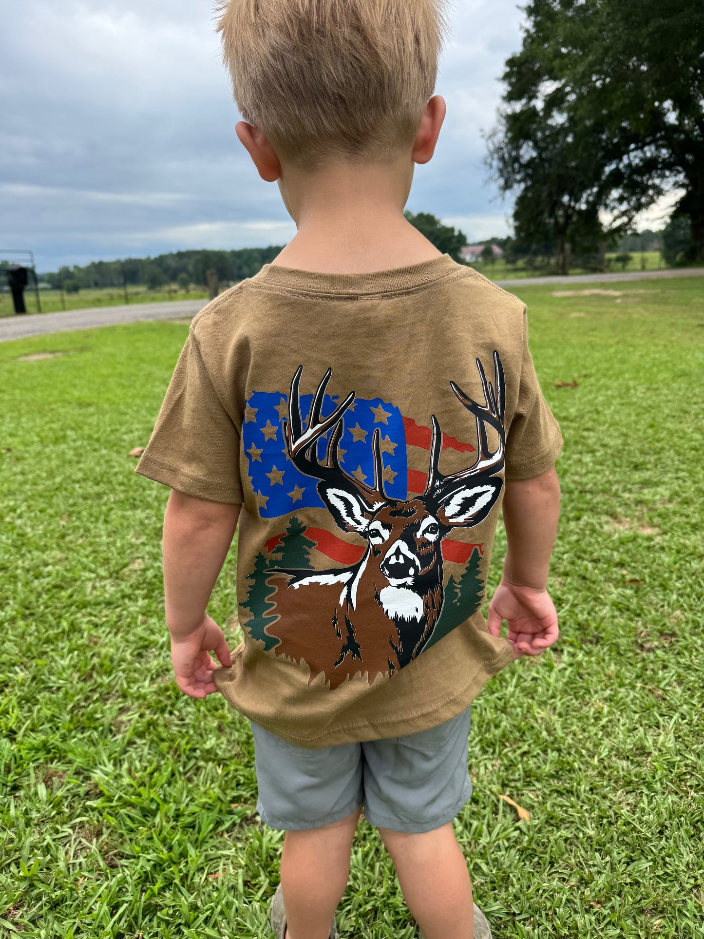 Patriotic Deer | Graphic T-Shirt
