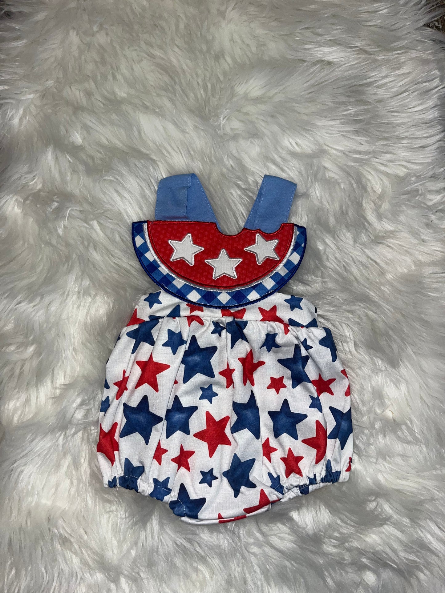 Boys Watermelon Patriotic Bubble