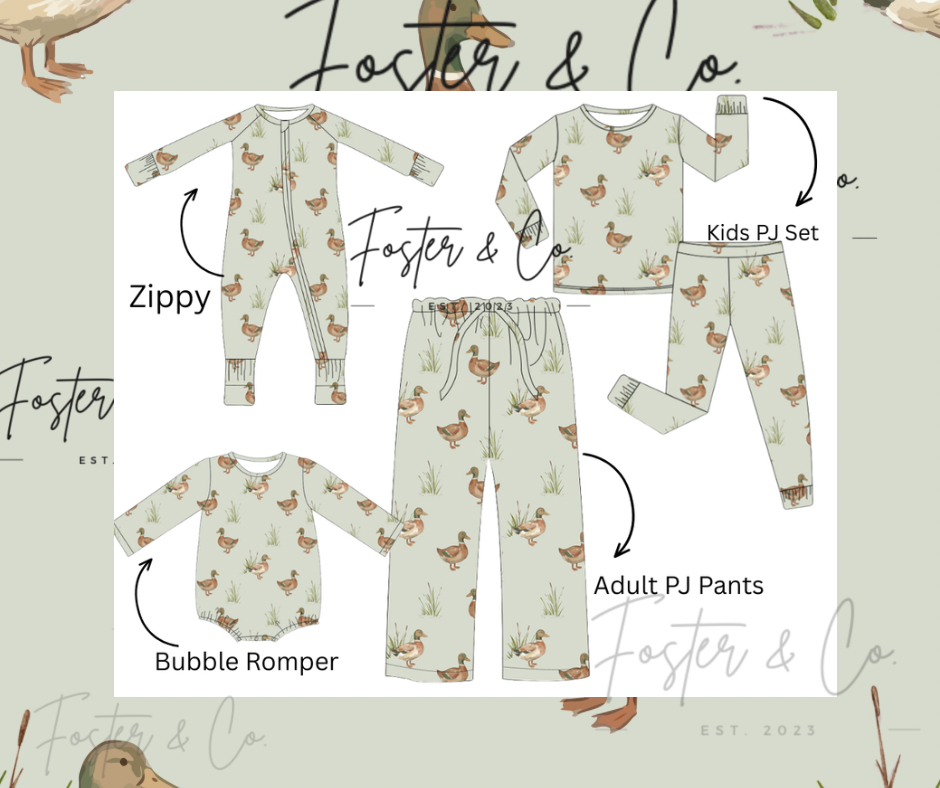 DUCKS & CAMO PREORDER- DUCKS COLLECTION