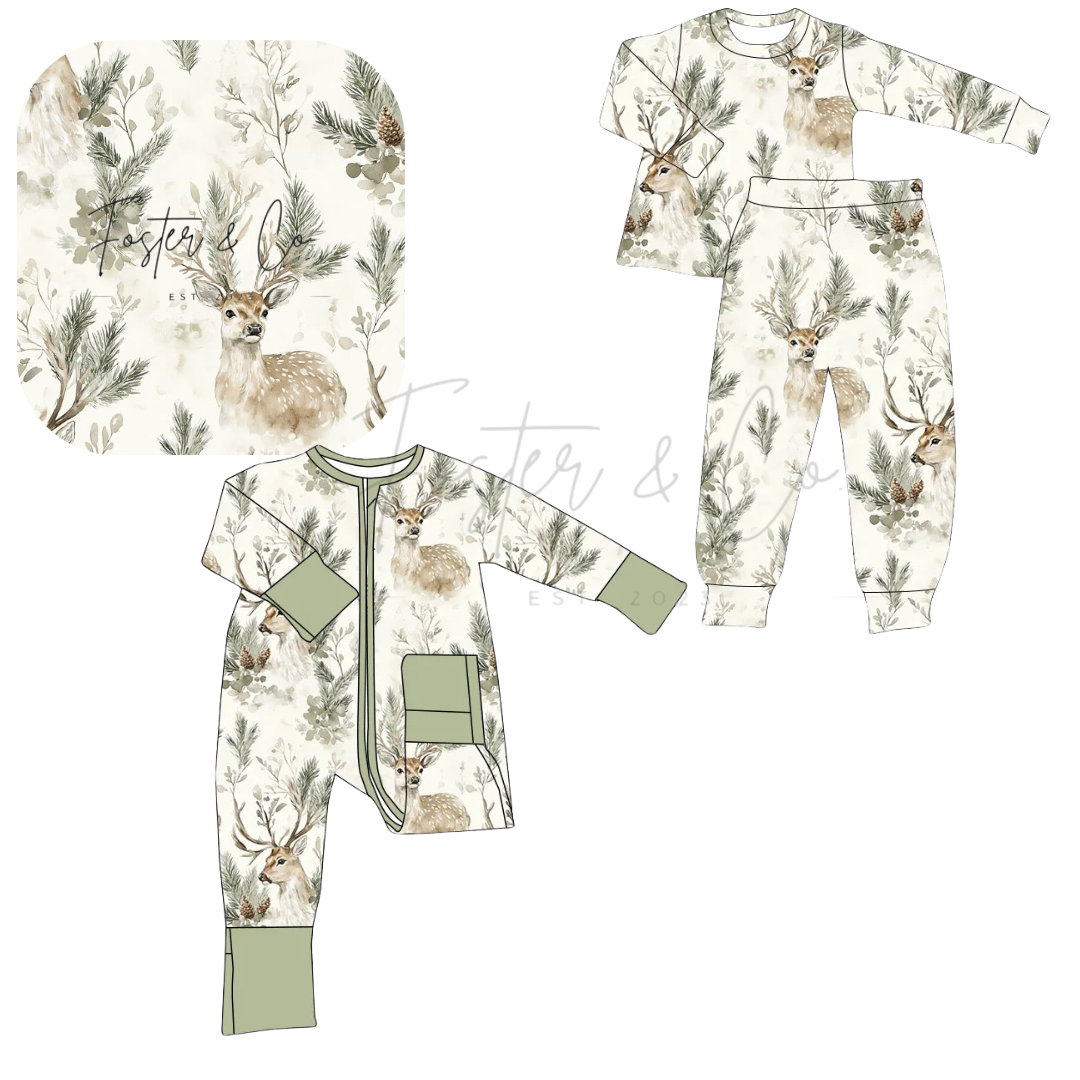 Preorder 07 Bamboo PJs- Ships to Foster & Co. End of November then to Customer