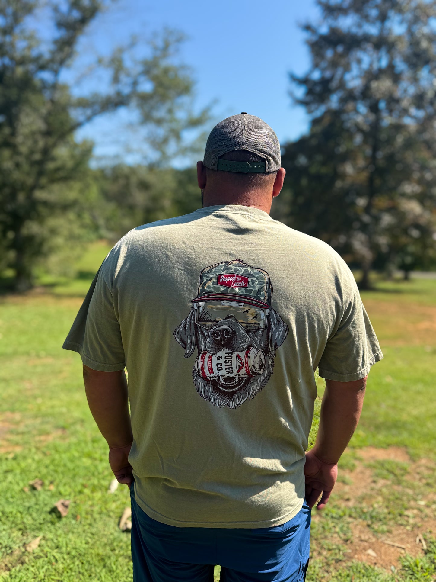 RESPECT THE LOCALS TEE