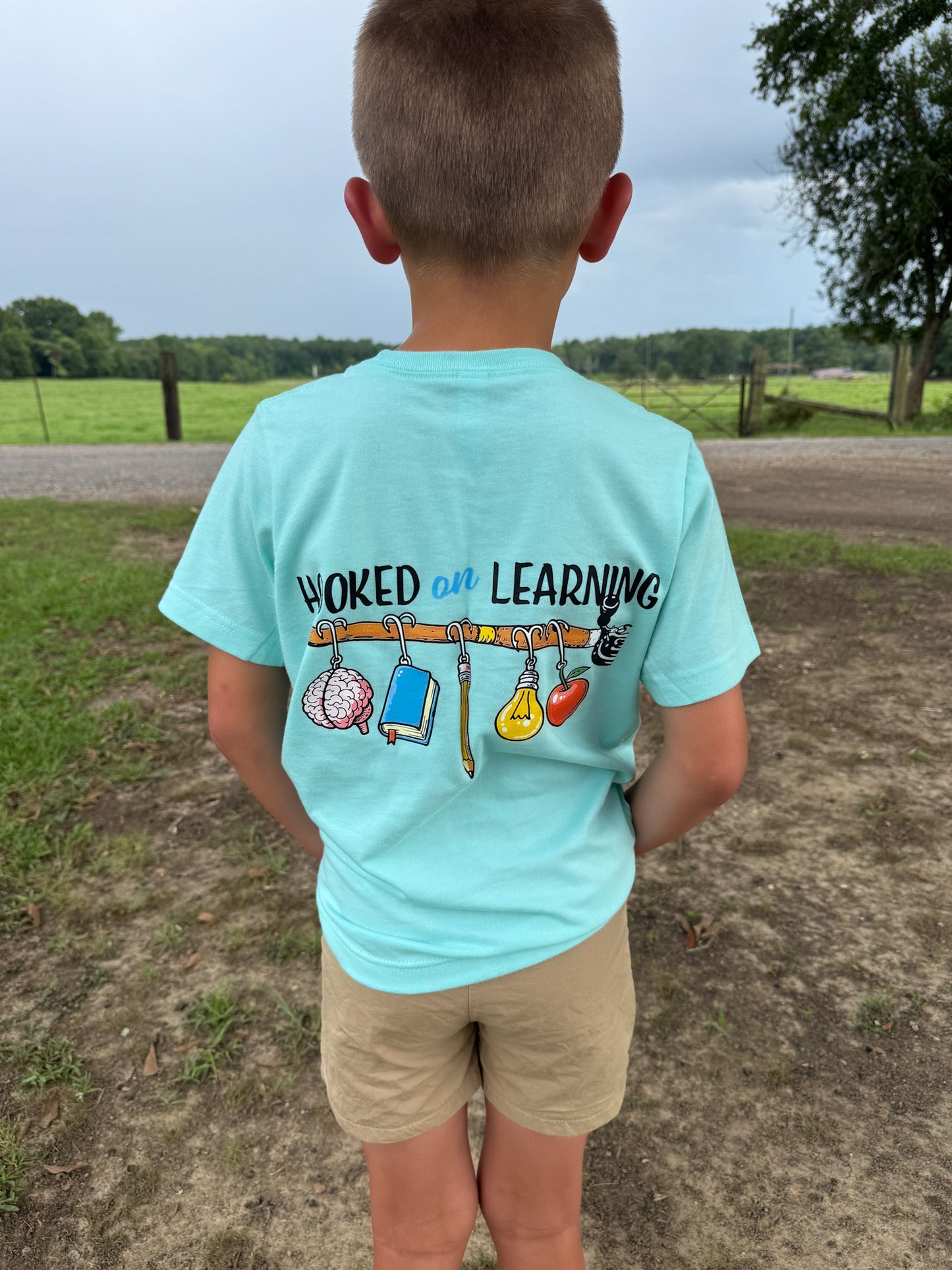 Hooked on Learning | Graphic T-Shirt