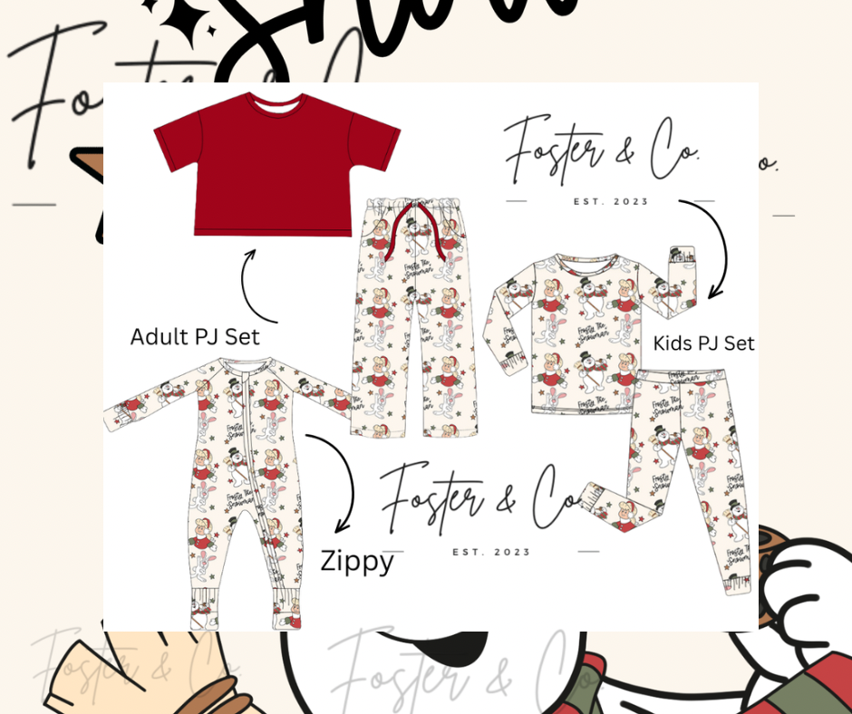 CHRISTMAS IN JULY BAMBOO PREORDER-SNOWMAN COLLECTION