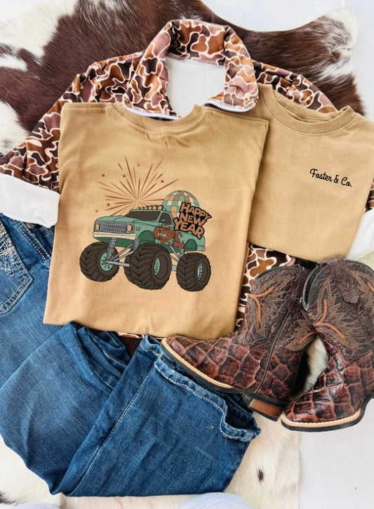 Monster Truck New Year’s | Graphic T-Shirt