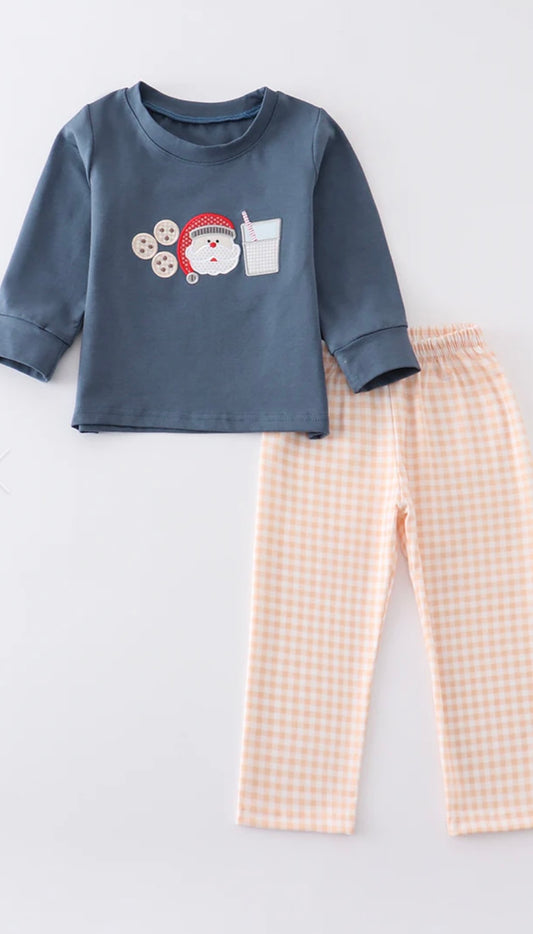 Boys Milk & Cookies Set