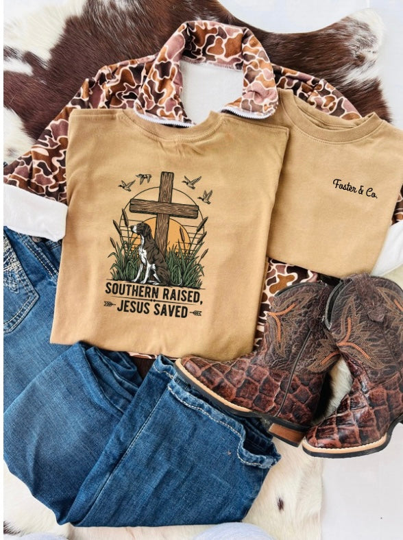 SOUTHERN RAISED | LONG SLEEVE GRAPHIC T-SHIRT