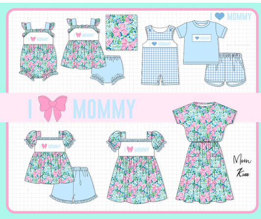 PO65 I LOVE MOMMY EMBROIDERY COLLECTION