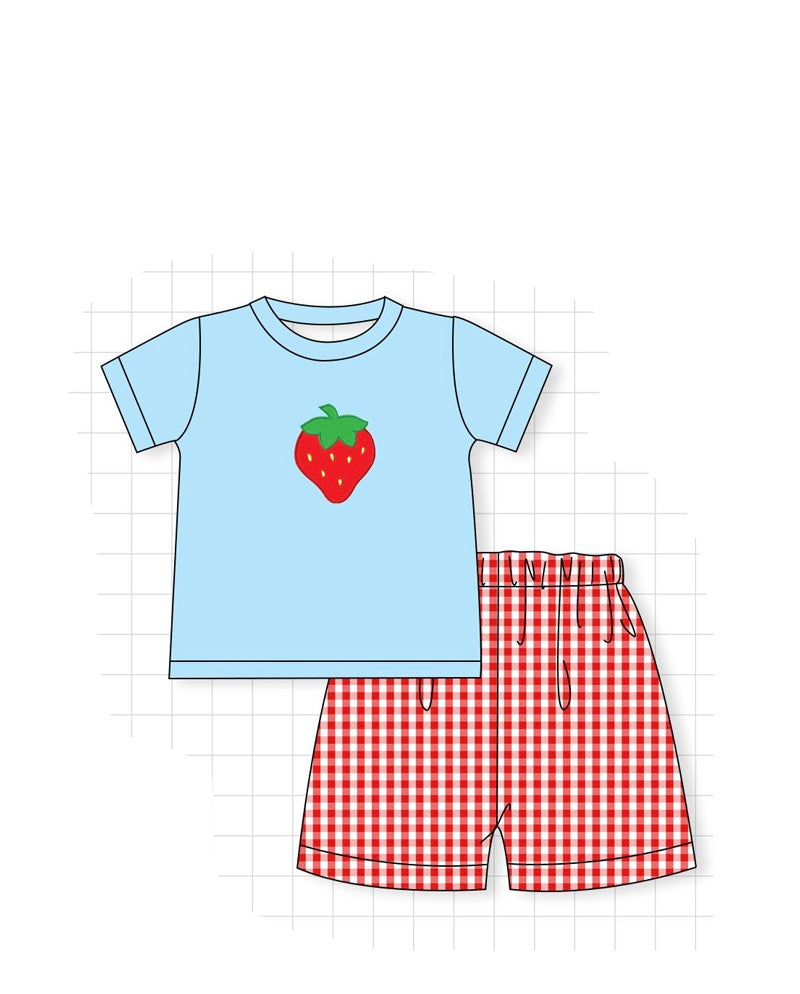 PO65 SWISS DOT STRAWBERRY COLLECTION