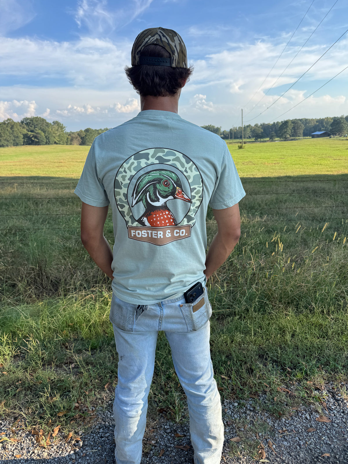 Wood Duck Camo Tee