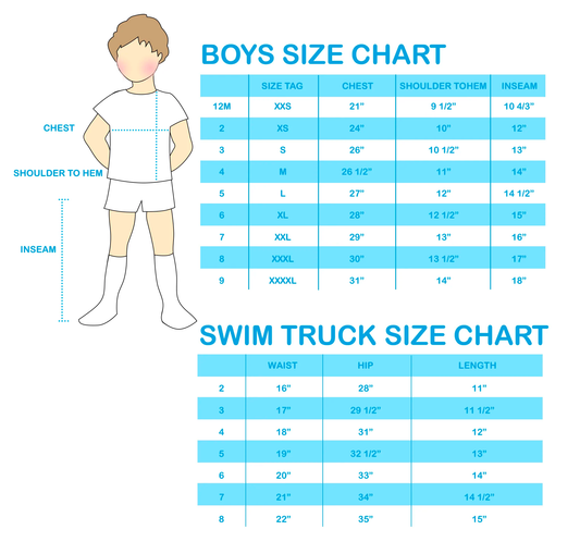 Boys Size Chart