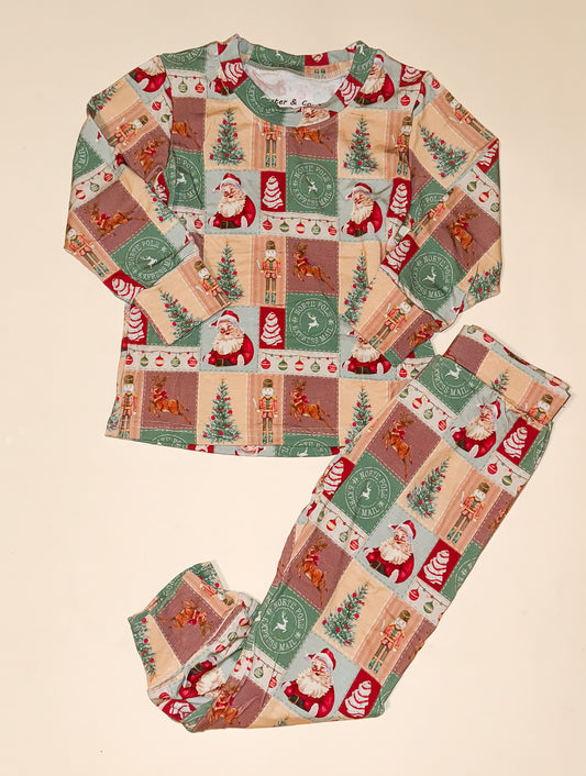 Vintage Christmas Bamboo Pajamas