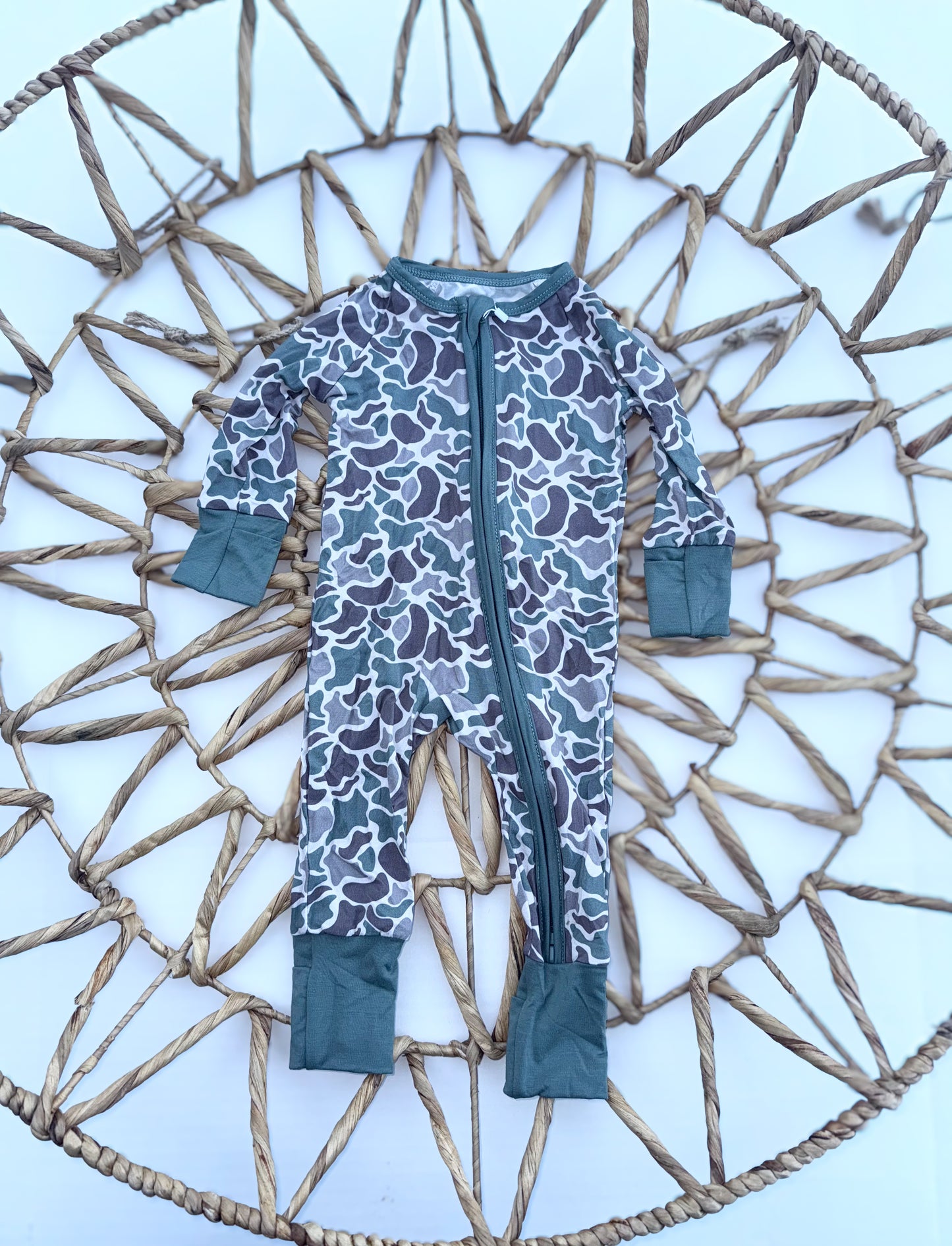 Marsh Camo Bamboo Zippy