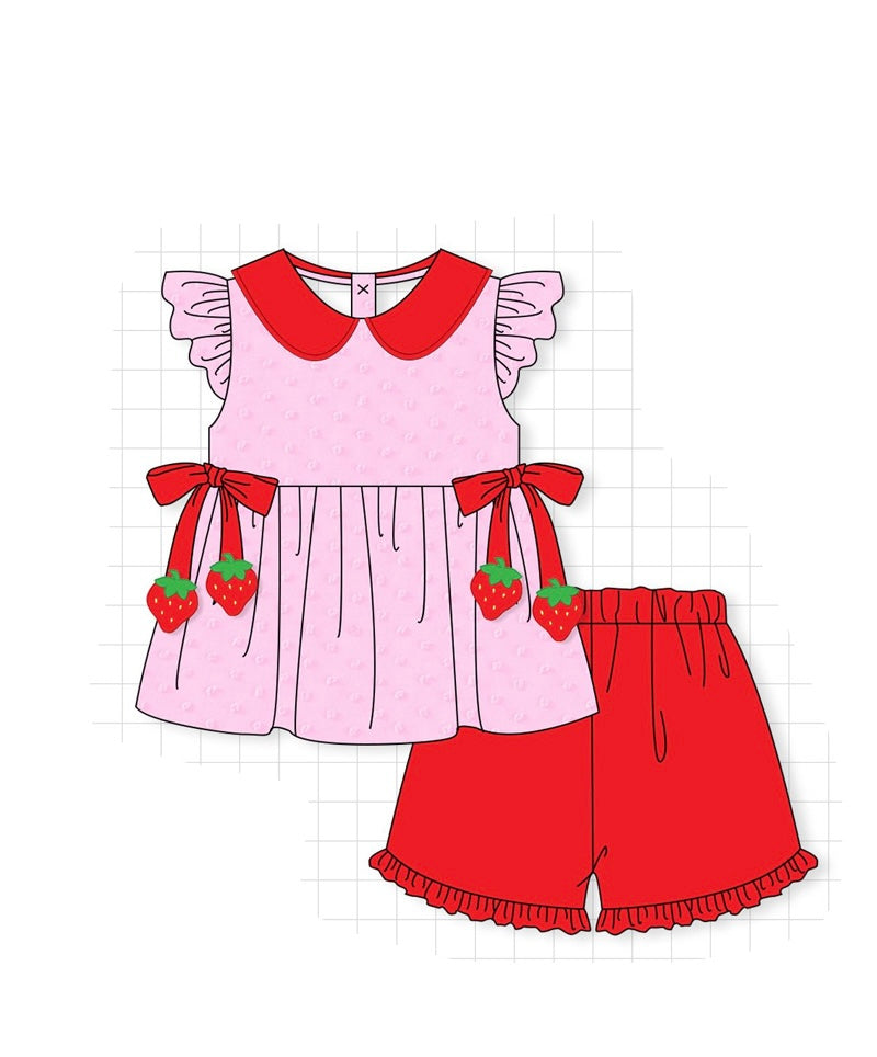 PO65 SWISS DOT STRAWBERRY COLLECTION