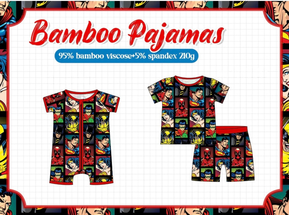 PO65 SUPERHERO BAMBOO COLLECTION