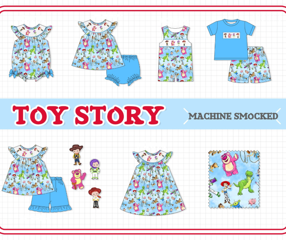 PO65 STORY FRIENDS SMOCKED COLLECTION