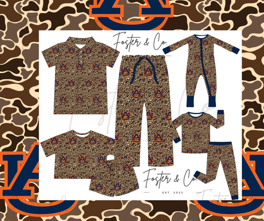 AUBURN BROWN CAMO BAMBOO PREORDER