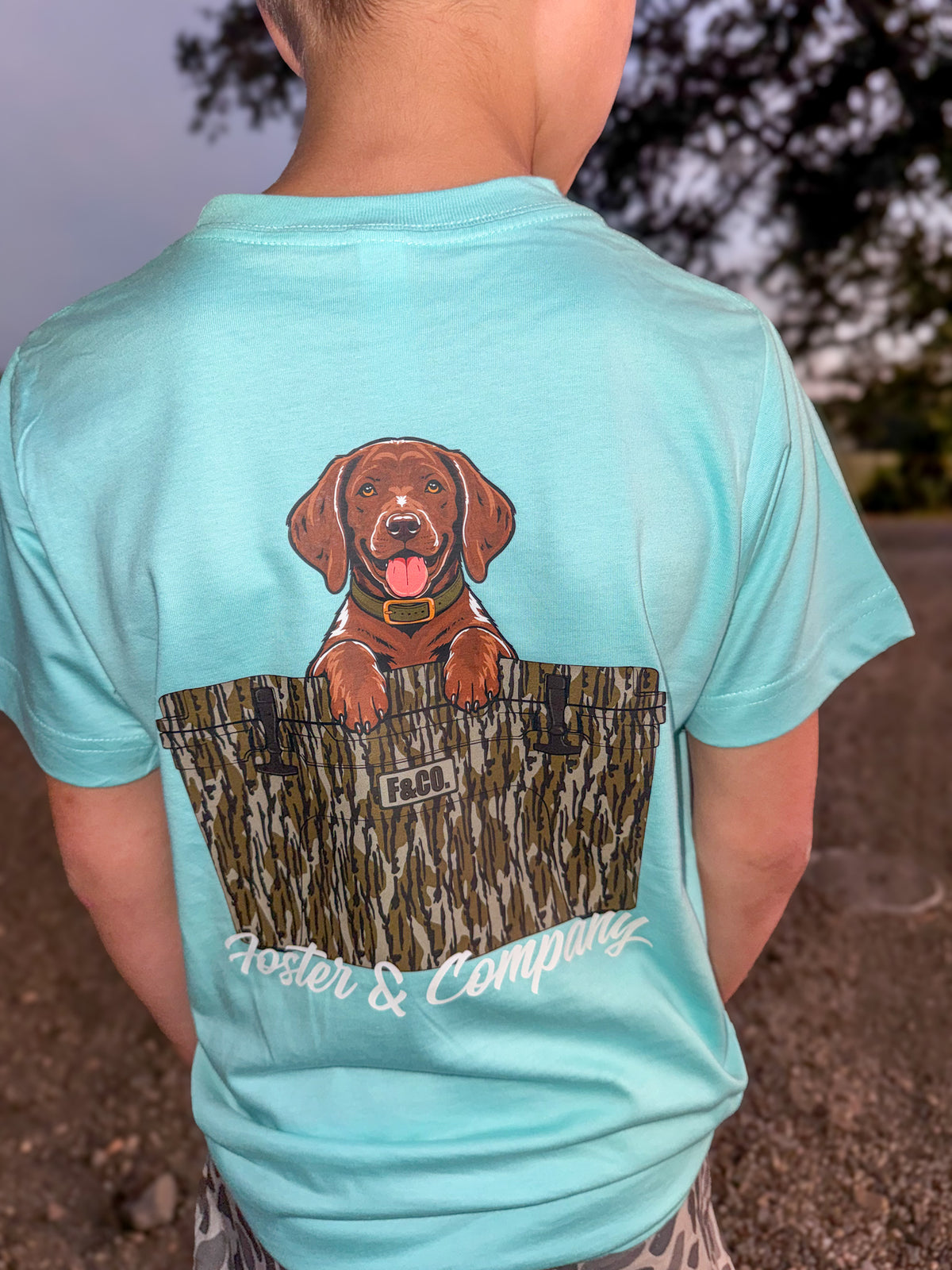 Chocolate Lab Cooler Tee