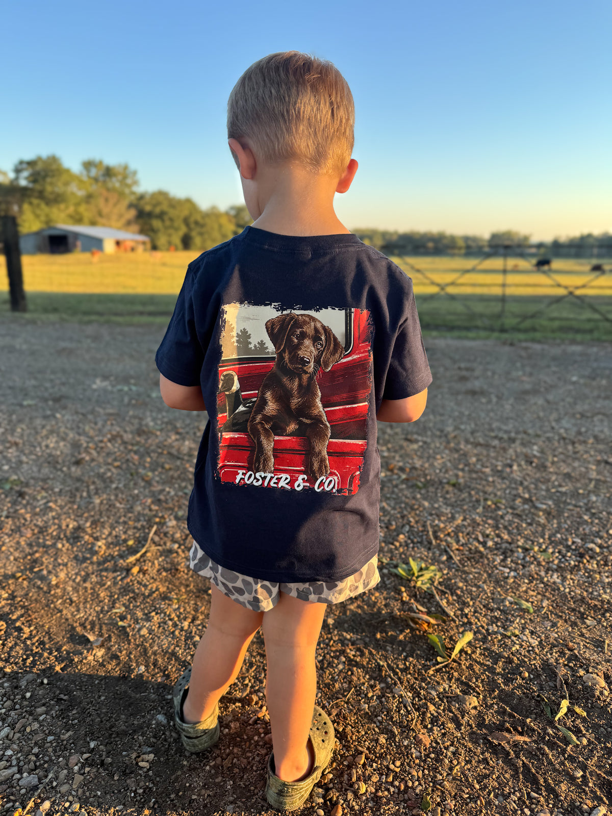 Backroads Pup Tee