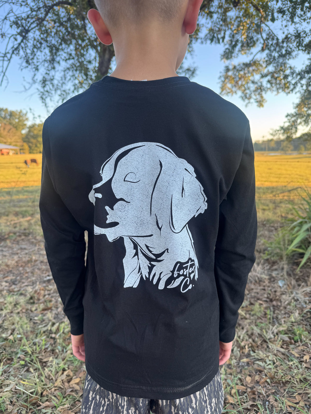 Lab Silhouette Long Sleeved Tee