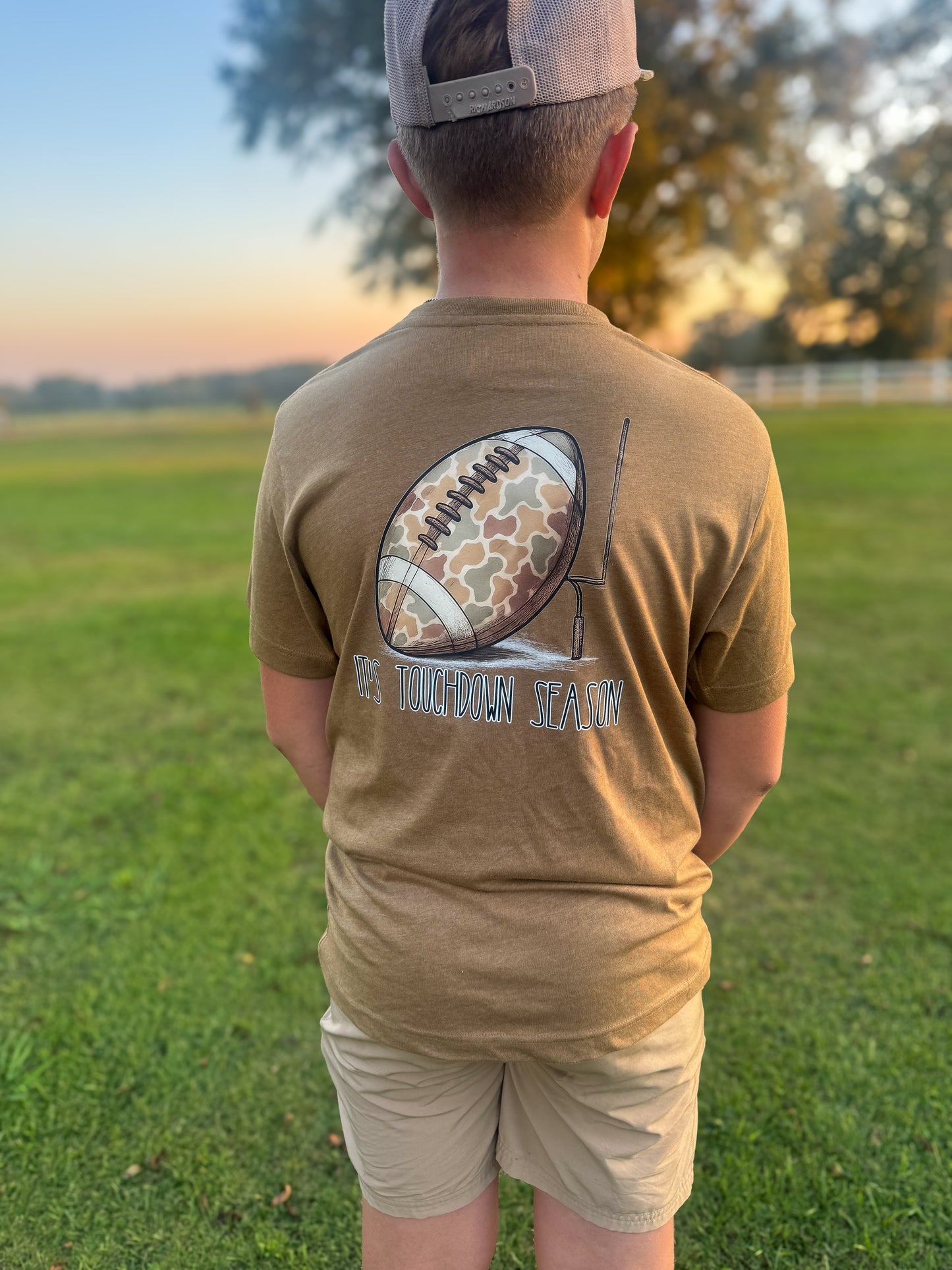 Camo Touchdown Tee | Graphic T-Shirt