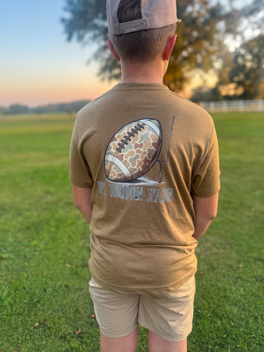 Camo Touchdown Tee | Graphic T-Shirt