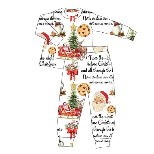 Winter Bamboo Pajamas Preorder- ‘Twas the Night Before Christmas Two Piece Pajama Set