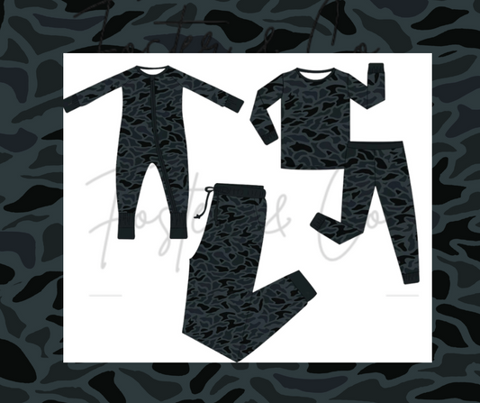 BAMBOO PREORDER-BLACK CAMO BAMBOO COLLECTION