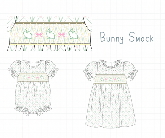 PO65 SMOCKED BUNNY COLLECTION