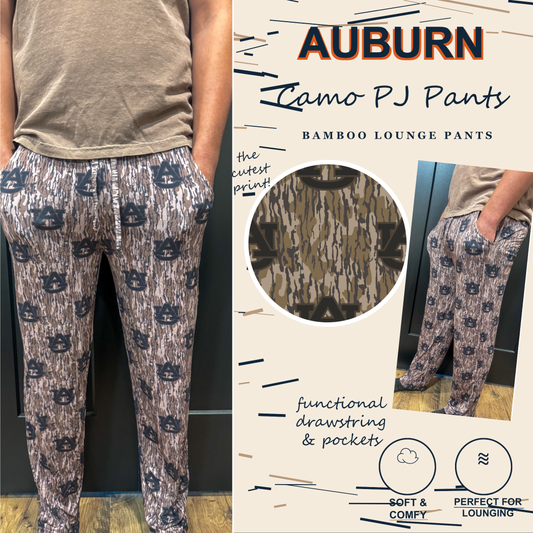 Game Day Camo Bamboo Lounge Pants