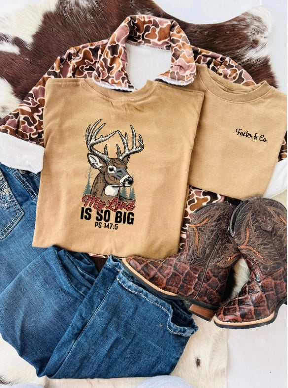 MY LORD IS SO BIG | LONG SLEEVE GRAPHIC T-SHIRT