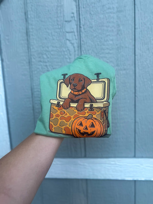 Halloween Cooler Pup | Graphic T-Shirt