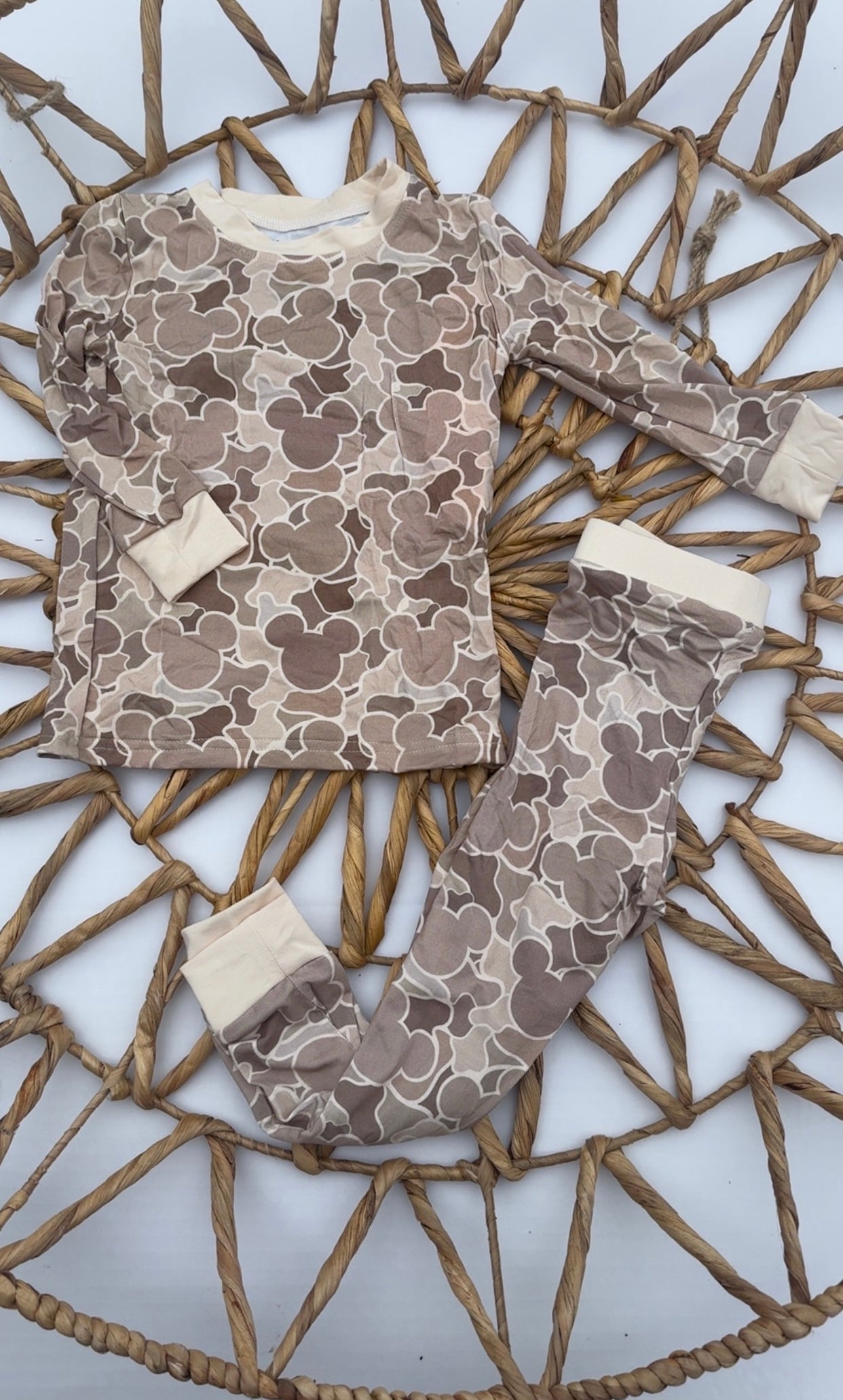 Camo Character Bamboo Pajamas