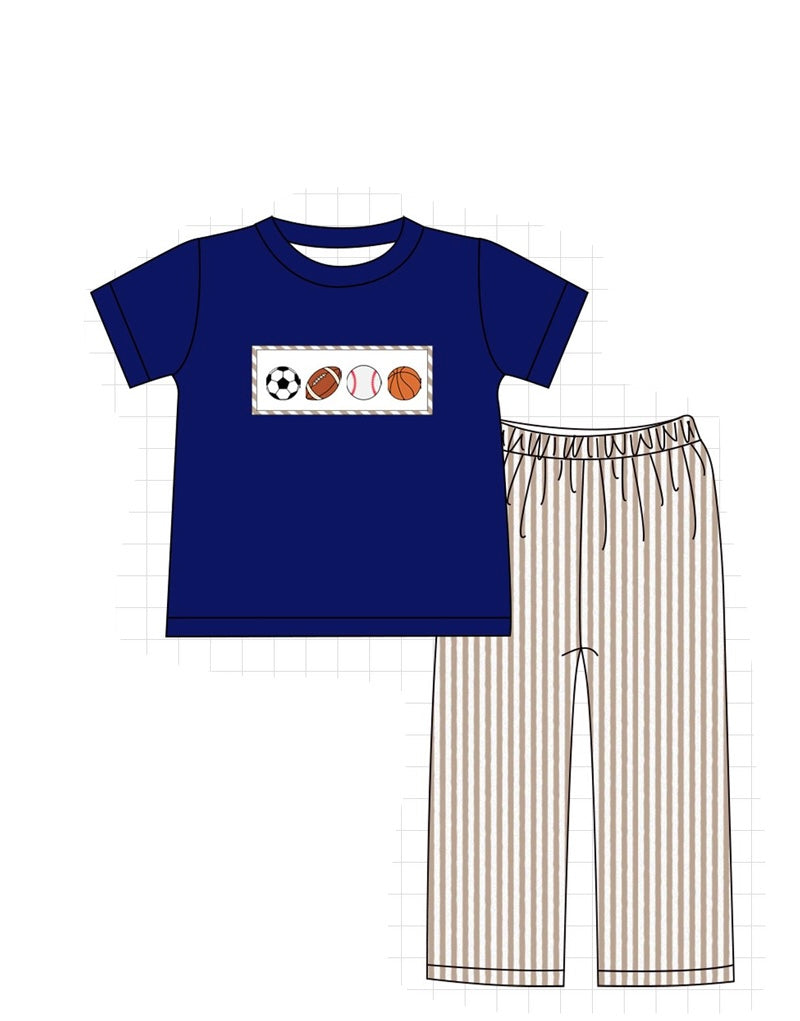 PO65 NAVY SPORTS EMBROIDERY COLLECTION