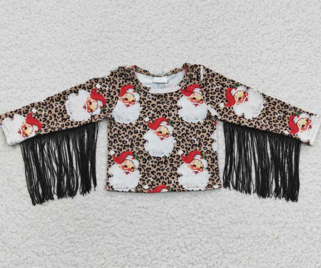 Fringe Santa Top