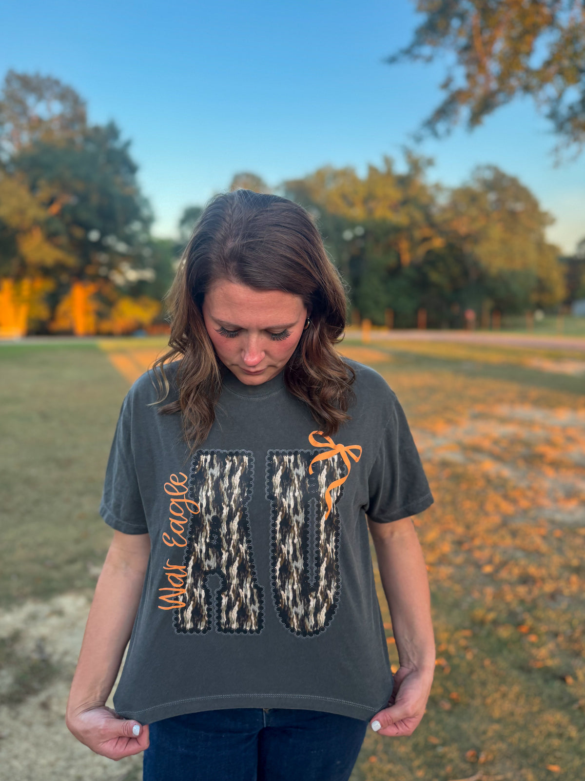 AU Camo Graphic Tee